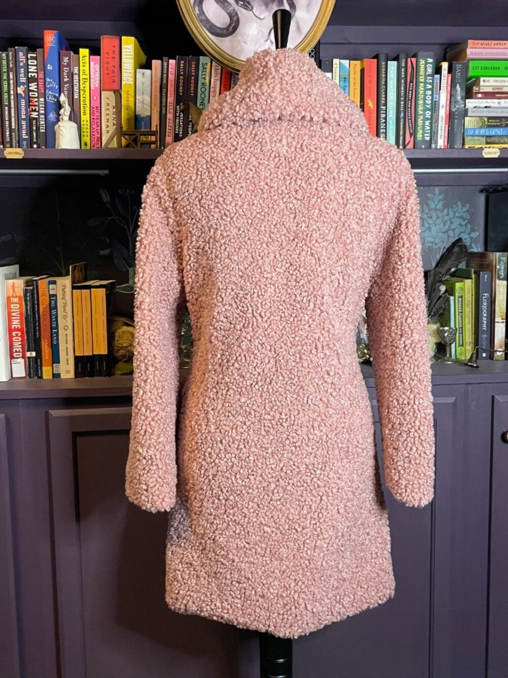 Soft Pink Fuzzy / Teddy Coat - Picture 5 of 8